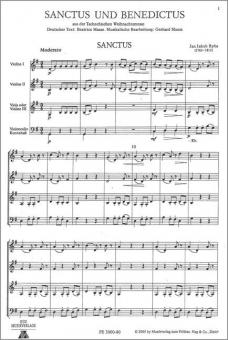 Sanctus & Benedictus aus der Tschechischen Weihnachtsmesse 