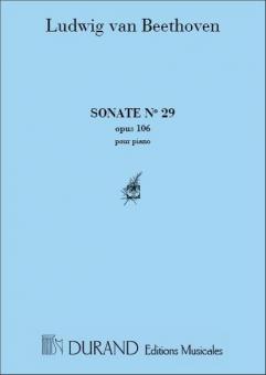 Sonate En Si B Majeur Op. 106 Nr.29 Piano 