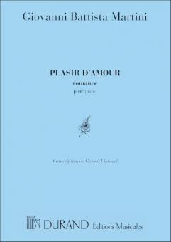 Plaisir D'amour Piano 