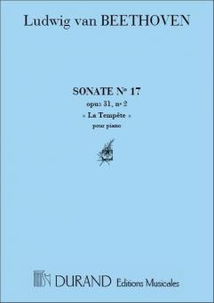 Sonate En Re Mineur Op. 31 Nr.2 Nr.17 Piano 