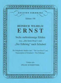 6 Polyphonic Etudes / Transcription of Schubert's 'Der Erlkönig' 