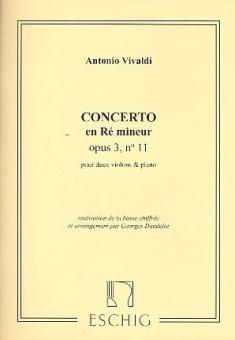 Concerto Op. 3 N 11 Re Mineur 