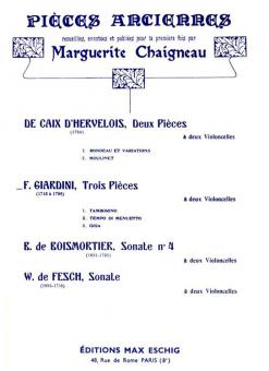 Trois Pièces 