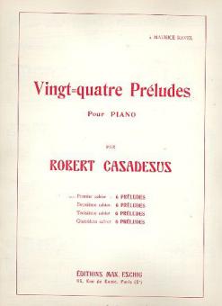 24 Préludes Vol. 1 