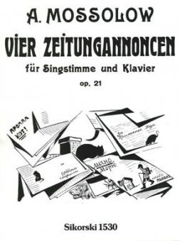 4 Newspaper Articles Op. 21 
