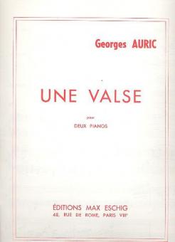 Une Valse G major 