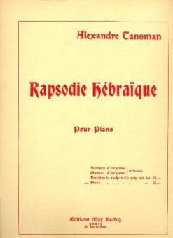Rhapsodie Hébraique 