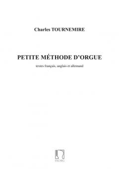 Petite Méthode d'Orgue 