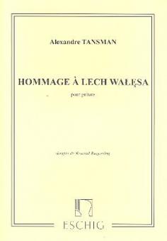 Hommage à Lech Walesa 