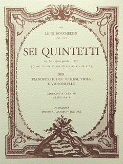 Sei Quintetti Op. 56 