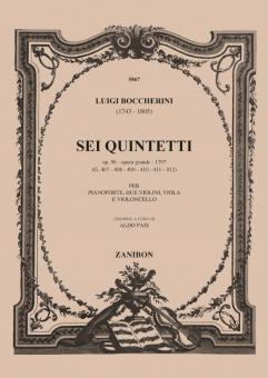 Sei Quintetti Op. 56 