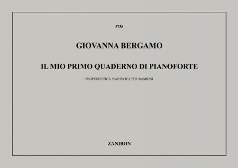 Il Mio Primo Quaderno Di Pianoforte Propedeutica P 
