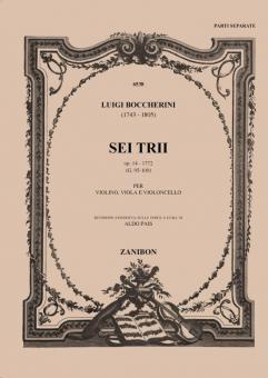 Sei Trii, Op. 14 