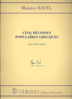5 Melodies Populaires Grecques 