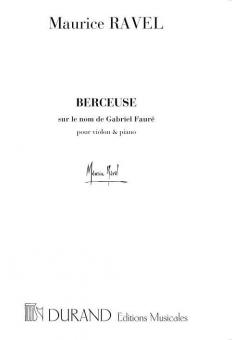 Berceuse Sur Faure 