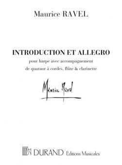 Introduction et Allegro pour Harpe Avec Accompagnement 