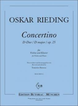 Concertino D-dur Op. 25 