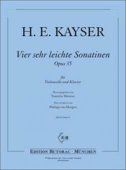 4 sehr leichte Sonatinen Op. 35 