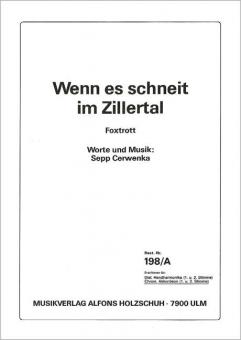 Wenn es schneit im Zillertal 