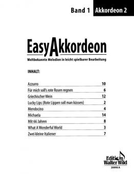 Easy Akkordeon 1 - 2.Stimme 