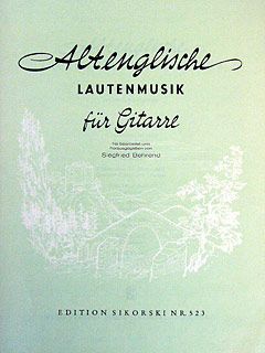 Old European Lute Music Arranged for Guitar 1 
