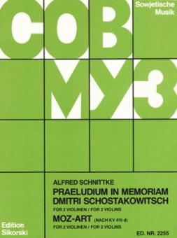 Prelude in memoriam Dmitri Schostakowitsch / Moz-Art 