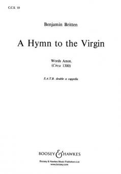 A Hymn To The Virgin 