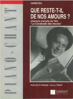 Que Reste-T-Il de Nos Amours ? Varietes (Coquille 