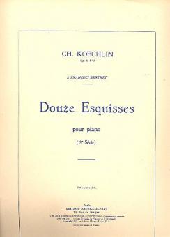 12 Esquisses Vol.2 Piano 