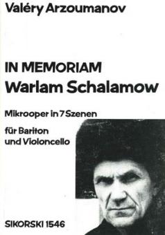 In memoriam Warlam Schalamow op. 103 