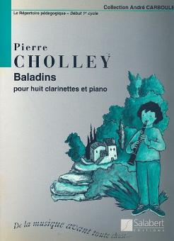 Baladins 8 Clarinettes/Piano 