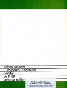 Les Pleurs [Laments] 