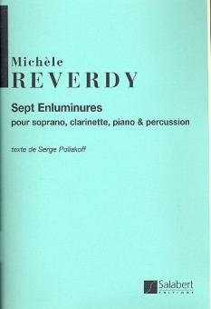 Sept Enluminures (1987) Pour Soprano, Clarinette, 