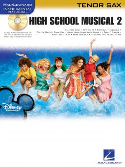 High School Musical 2 - Tenor Sax Play-Along Pack 