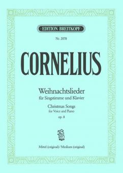 Weihnachtslieder op. 8 