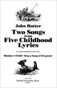 Two Songs From Five Childhood Lyrics 