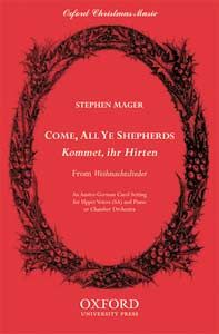 Come, All Ye Shepherds 