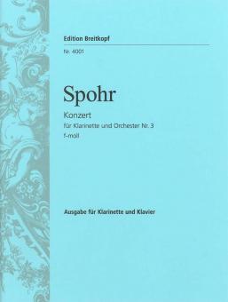 Klarinettenkonzert Nr. 3 f-moll 