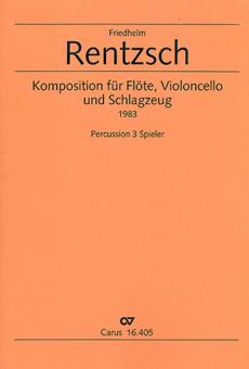 Composition pour flûte, violoncelle et percussions 
