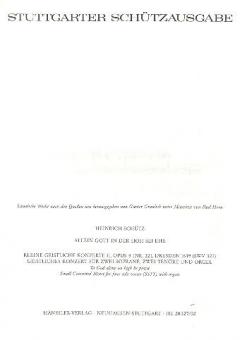 Allein Gott in der Höh sei Ehr SWV327 