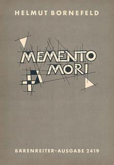 Memento mori BoWV98 