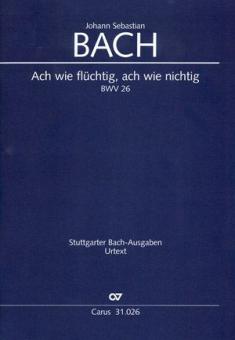 Ach wie flüchtig, ach wie nichtig Download