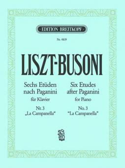 6 Etüden nach Paganini Nr. 3 
