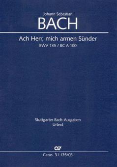 Ach Herr, mich armen Sünder 