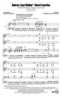 Andrew Lloyd Webber Choral Favorites 