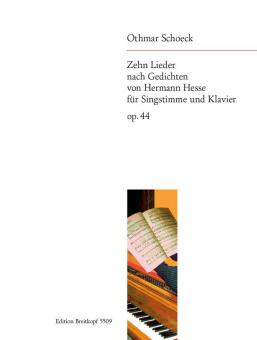 10 Lieder op. 44 