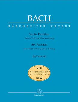 Six partitas BWV 825-830 Standard