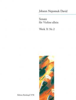 Sonate Wk 31/2 