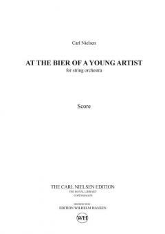 Ved En Ung Kunstbers Baare (At the Bier of the Young Artist) 