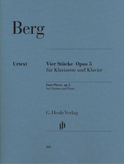 Quatre pièces op. 5 